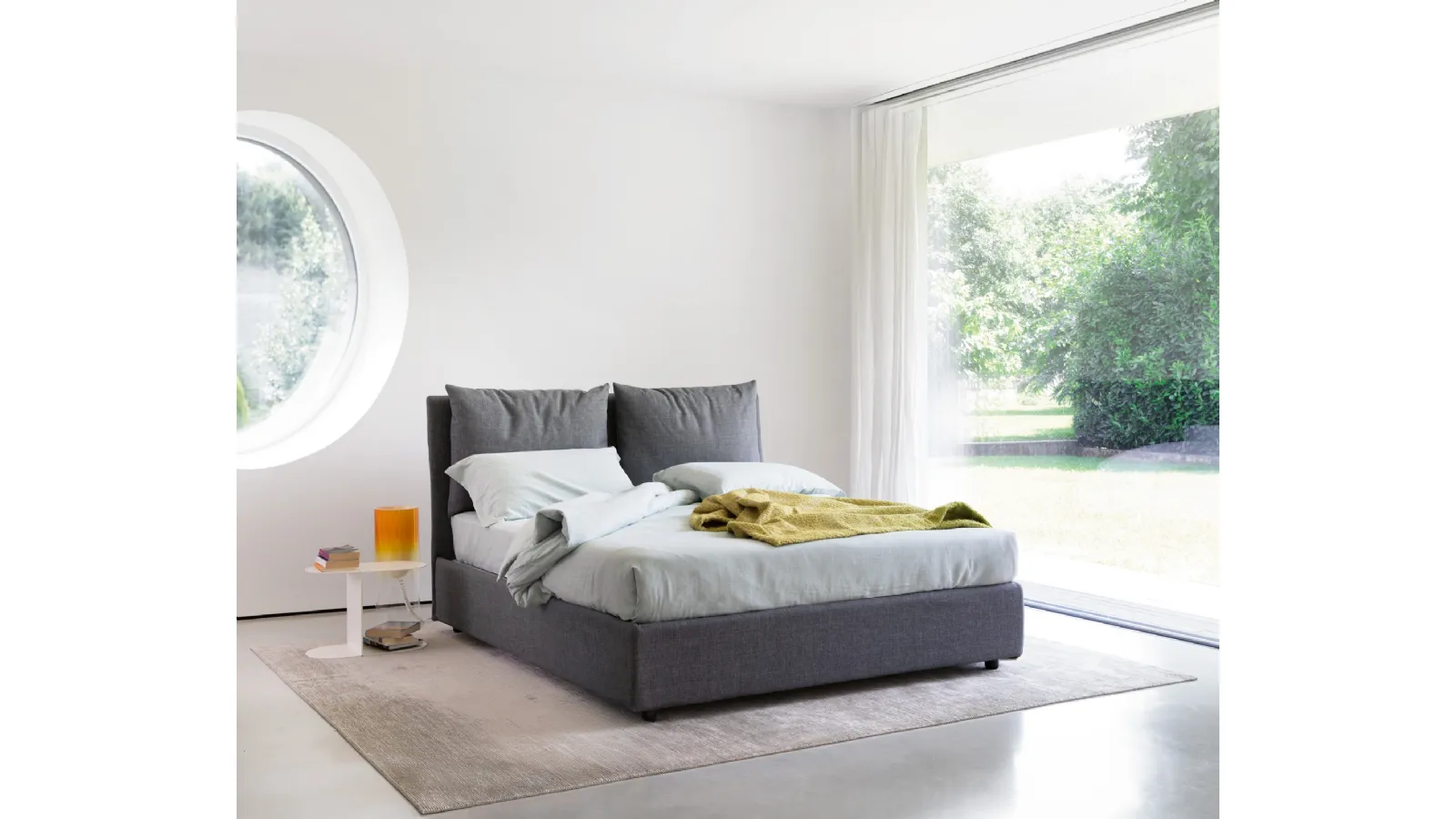 Letto con contenitore Tangos di Noctis