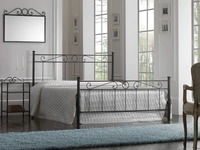 Letto matrimoniale in ferro battuto Tevere di Florentiabed
