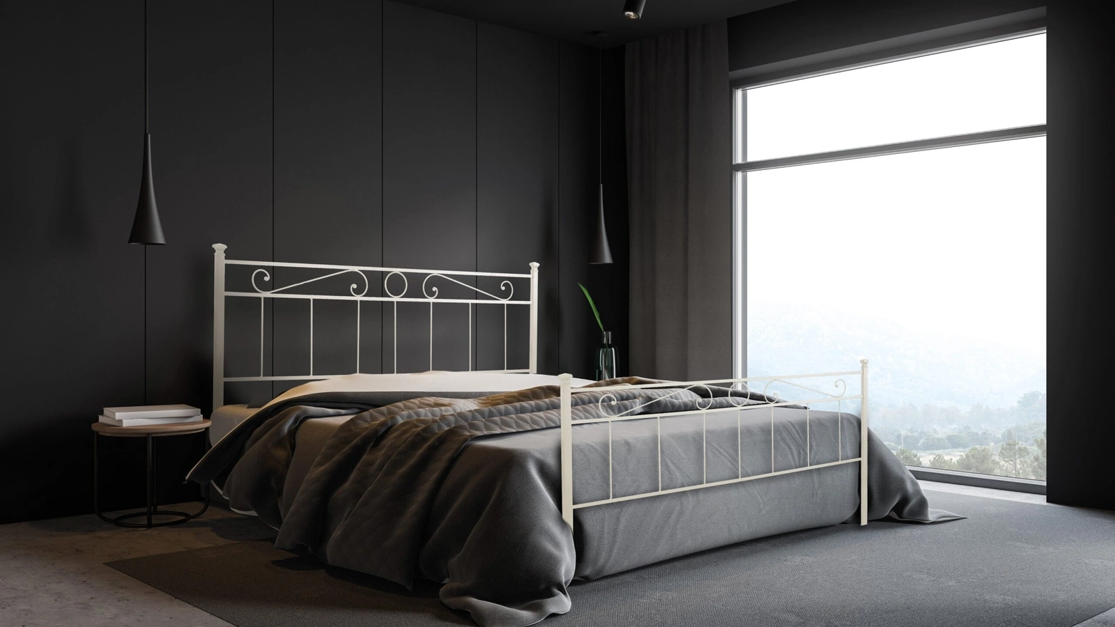 Letto in ferro battuto Tevere di Florentiabed