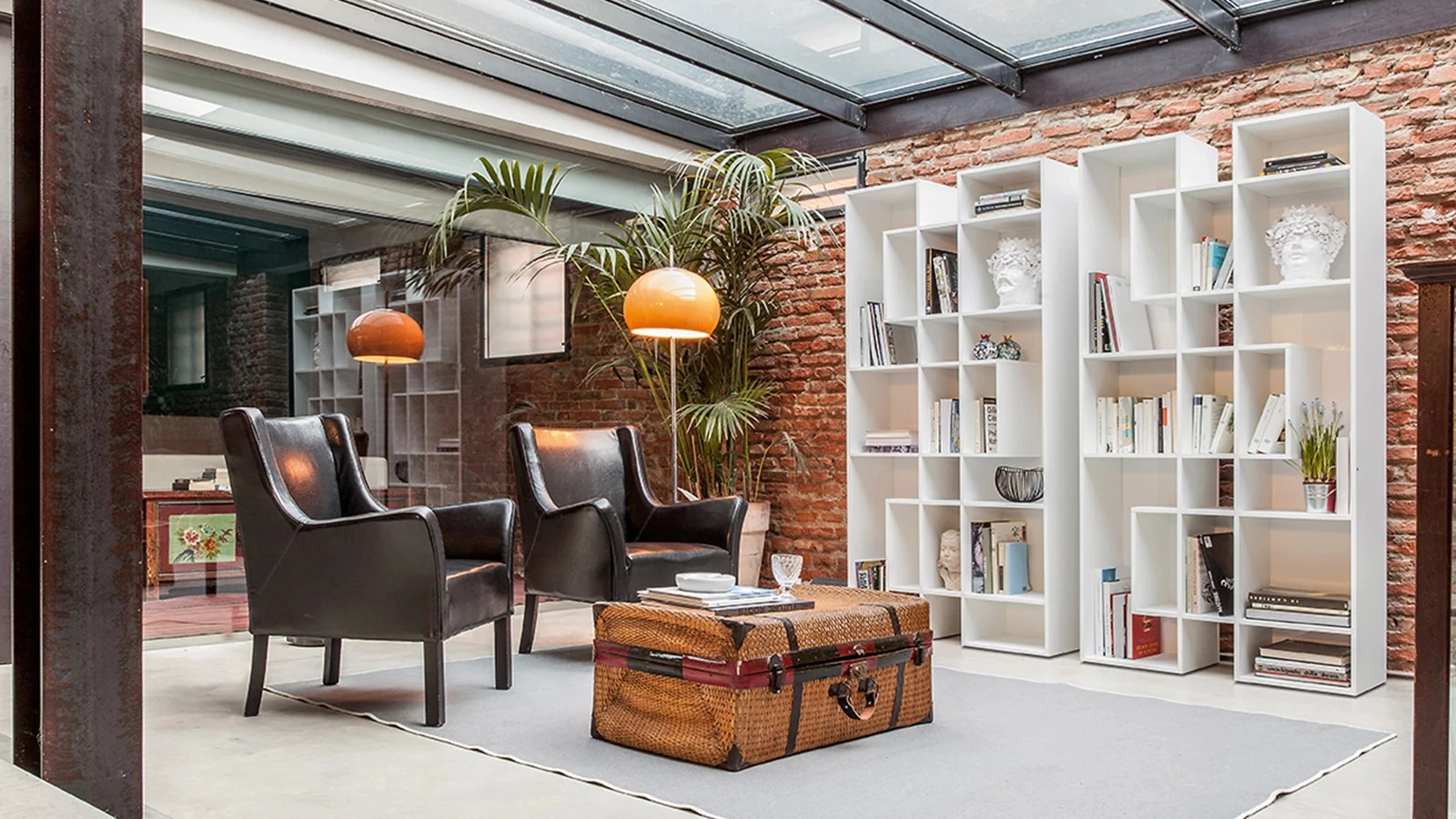 Libreria componibile Abaco di Tonin Casa