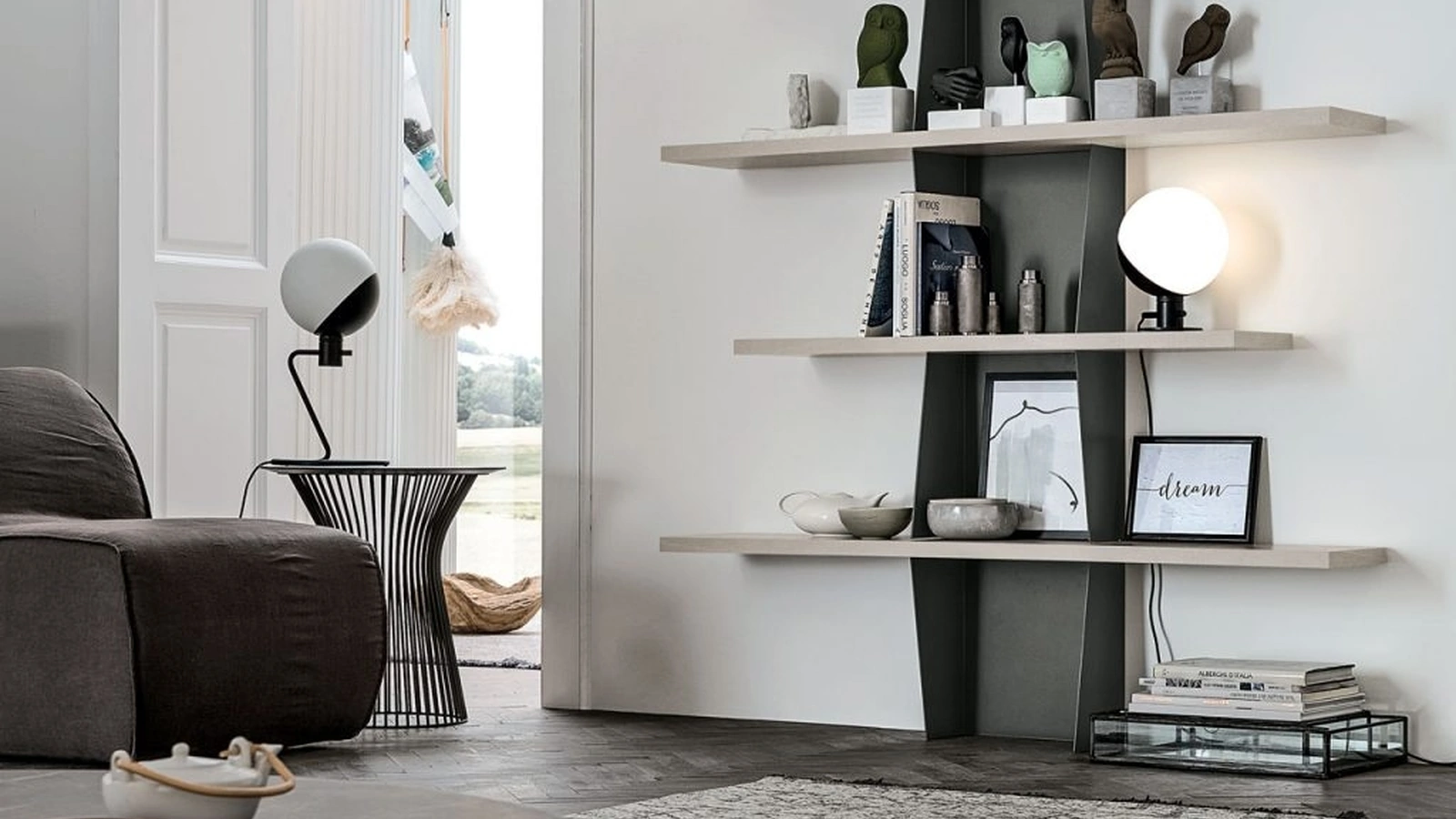 Libreria a muro Versus di Tomasella