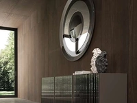 Madia Alfetta in vetro cannettato di Ozzio