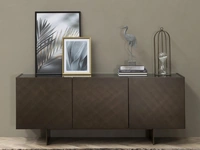 Madia Coated in laccato bronzo spazzolato di Tonin Casa