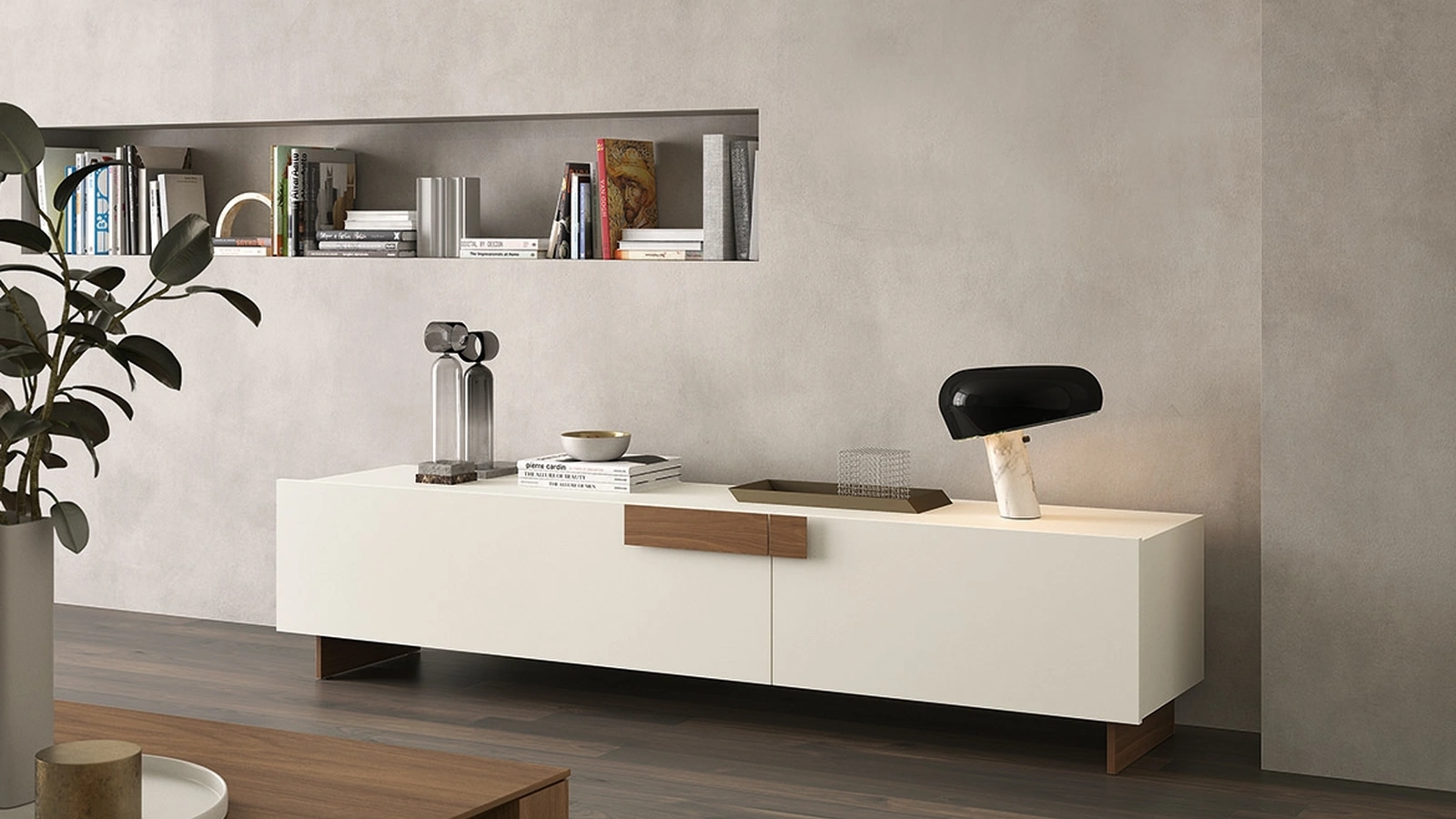 Madia Ginevra in laccato opaco Seta di Pianca