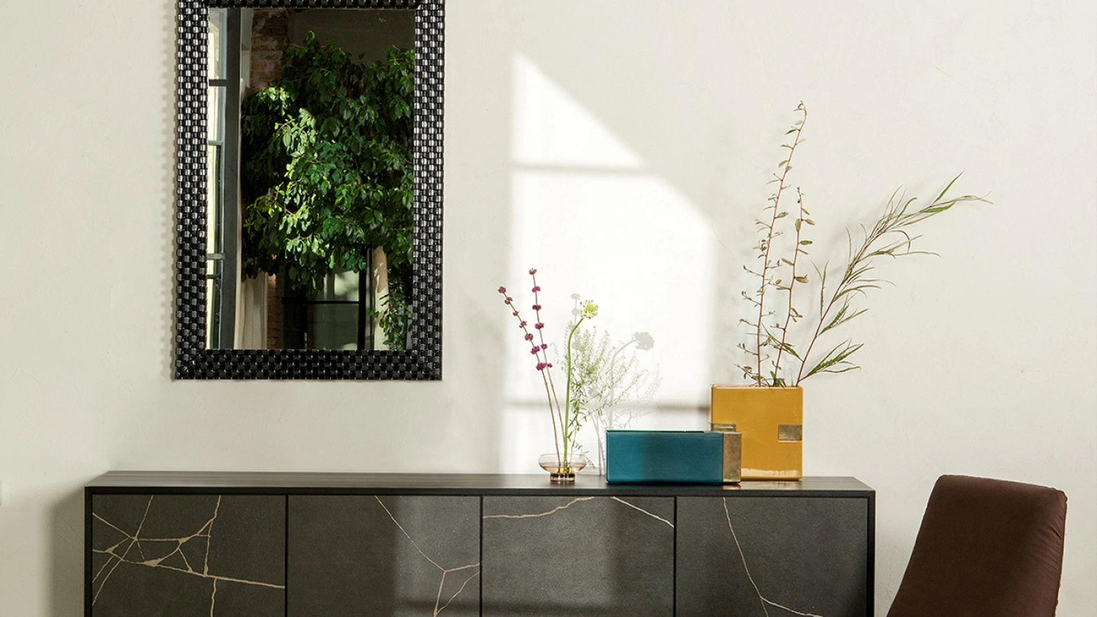 Madia Kintsugi in ceramica di Tonin Casa