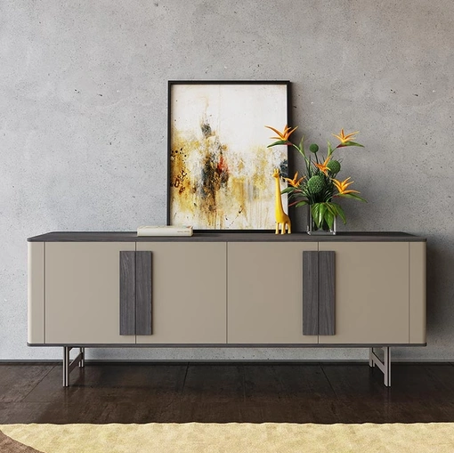 Madia Manhattan in laccato Castoro e Olmo Autunno di Astor Mobili