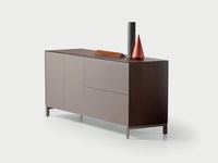 Madia Norma in laccato Ecrù Opaco di Pianca