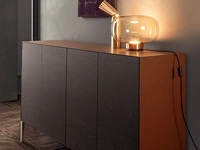 Madia Norma in finitura Borgogna di Pianca