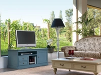 Madia porta TV Oliver in legno laccato di Tonin Casa