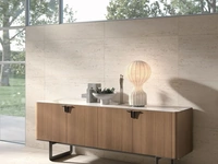 Madia Pandora in materico rovere cognac di Tomasella