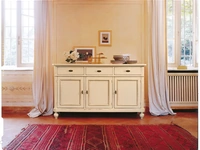 Madia Poletta in legno laccato di Tonin Casa