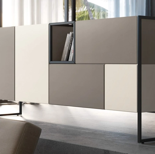 Madia Rebel RS 10 in laccato opaco bicolore di Fimar