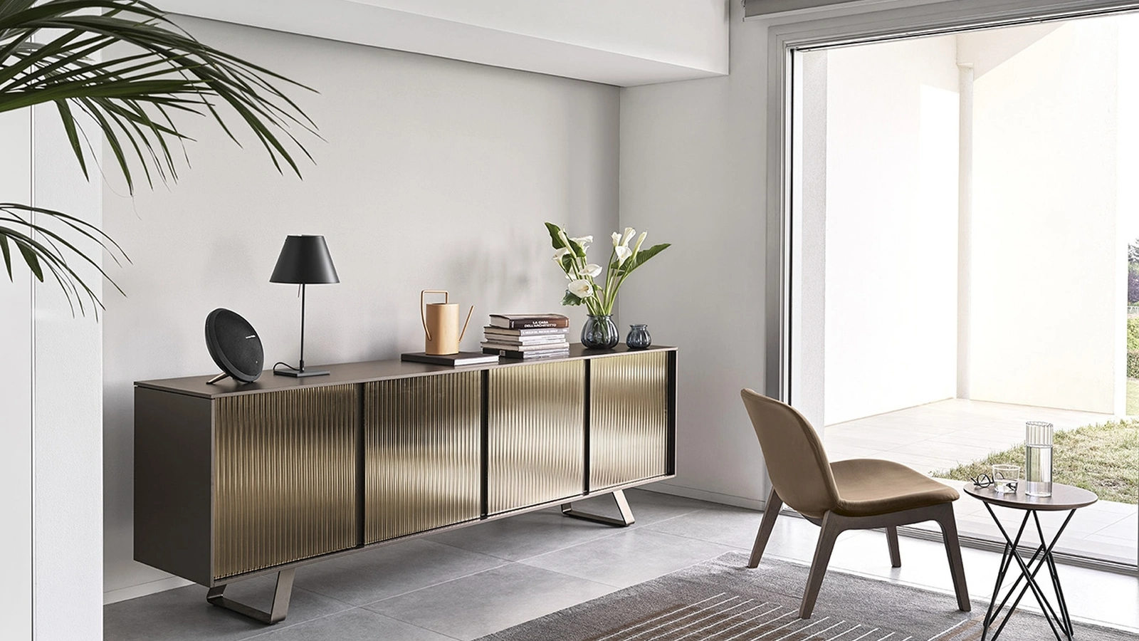 Madia Secret in Vetro di Calligaris