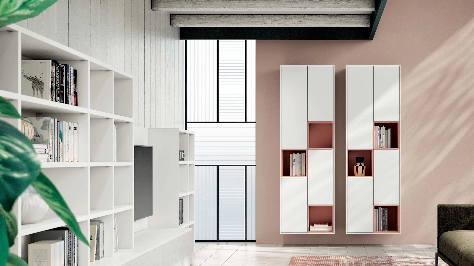 Madia alta sospesa Trim di Spagnol Mobili