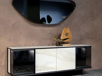 Madia Aira con ante in gres porcellanato di Tonin Casa