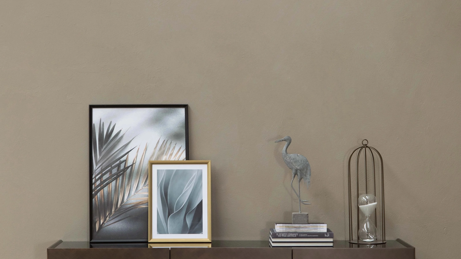 Madia Coated in legno con lavorazione spazzolata di Tonin Casa