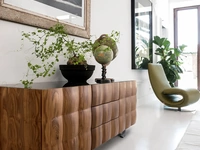 Madia Venice in legno Noce Canaletto di Tonin Casa