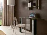 Consolle moderna in cristallo Minneapolis di Ponti Terenghi