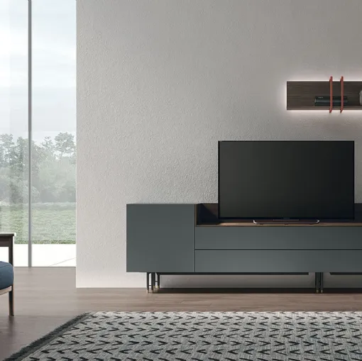 Mobile Porta Tv Atlante Unit AT 140 di Tomasella