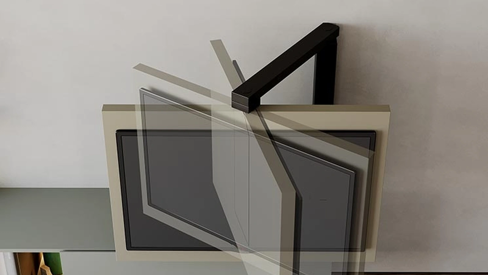 Mobile Porta Tv Full con rotazione a 360 gradi di Astor Mobili