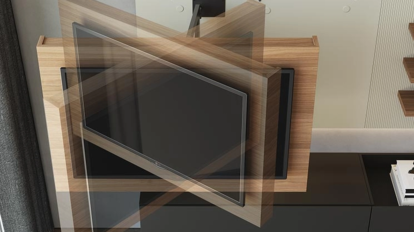 Mobile Porta Tv X2 dalle linee essenziali e moderne di Astor Mobili