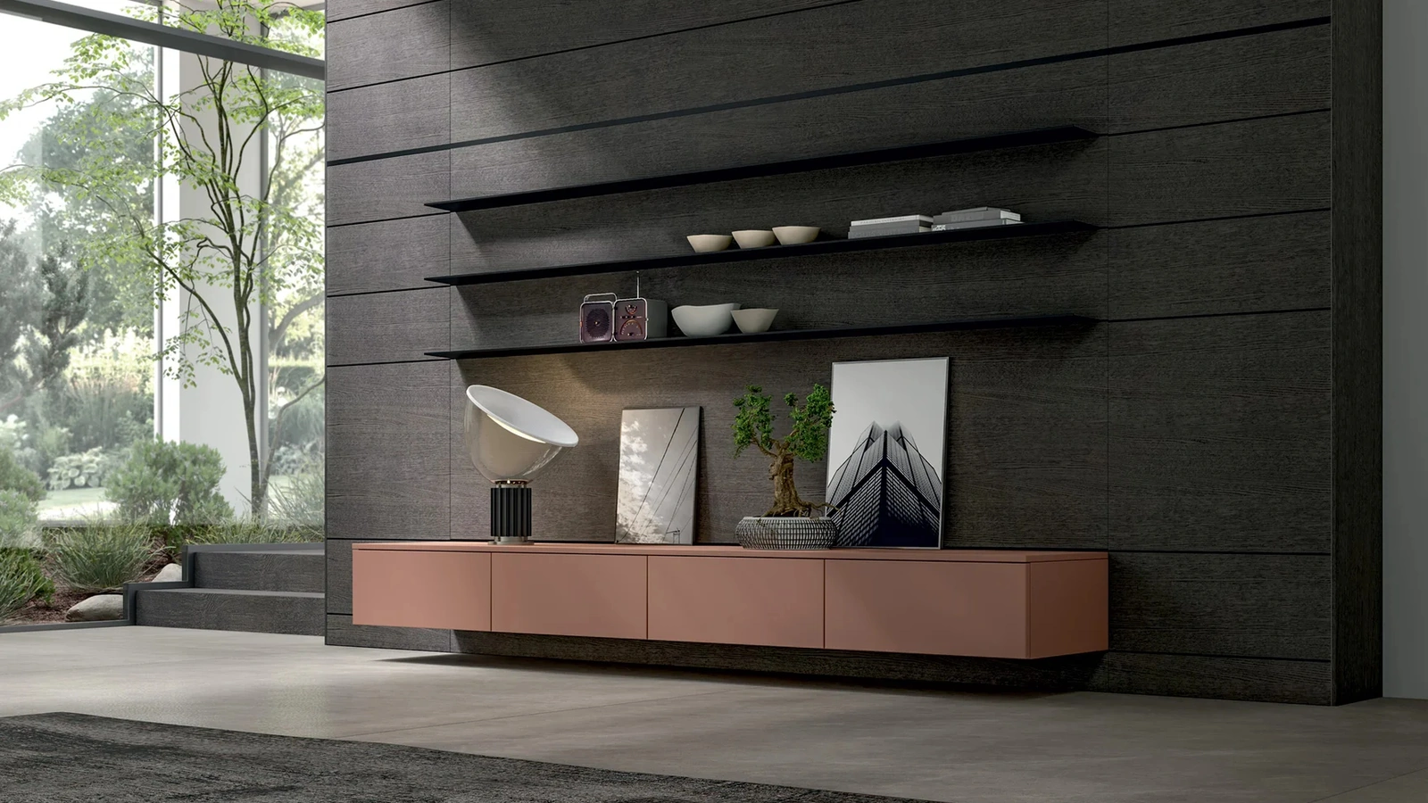 Mobile sospeso Living Asia di Arredo3