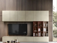 Parete Attrezzata Kosmos KF122 di Moretti Compact Giorno Notte