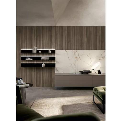 Parete Attrezzata Living Cloe di Arredo3