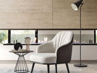 Poltrona Aaron in tessuto di Le Comfort