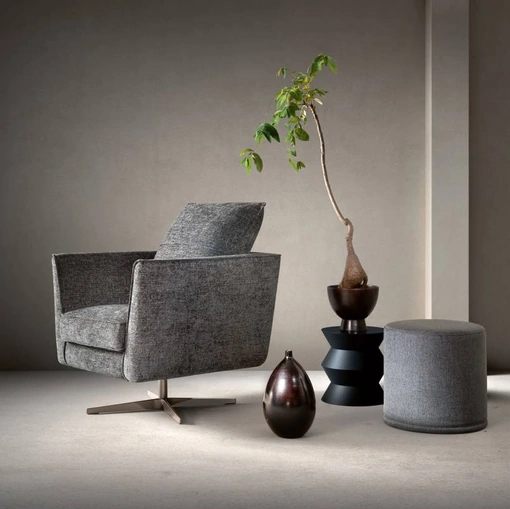 Poltroncina in tessuto Skim di Samoa