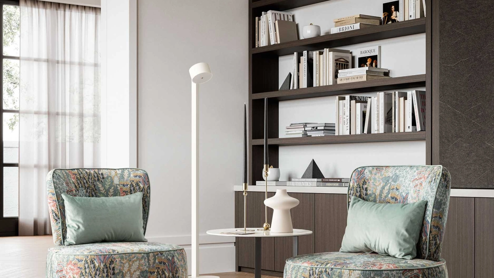 Poltrona Tania in tessuto di Le Comfort