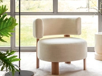 Poltroncina imbottita Glen di Calligaris
