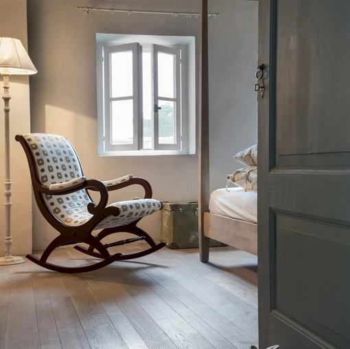 Poltrona a dondolo Rosemary di Tonin Casa