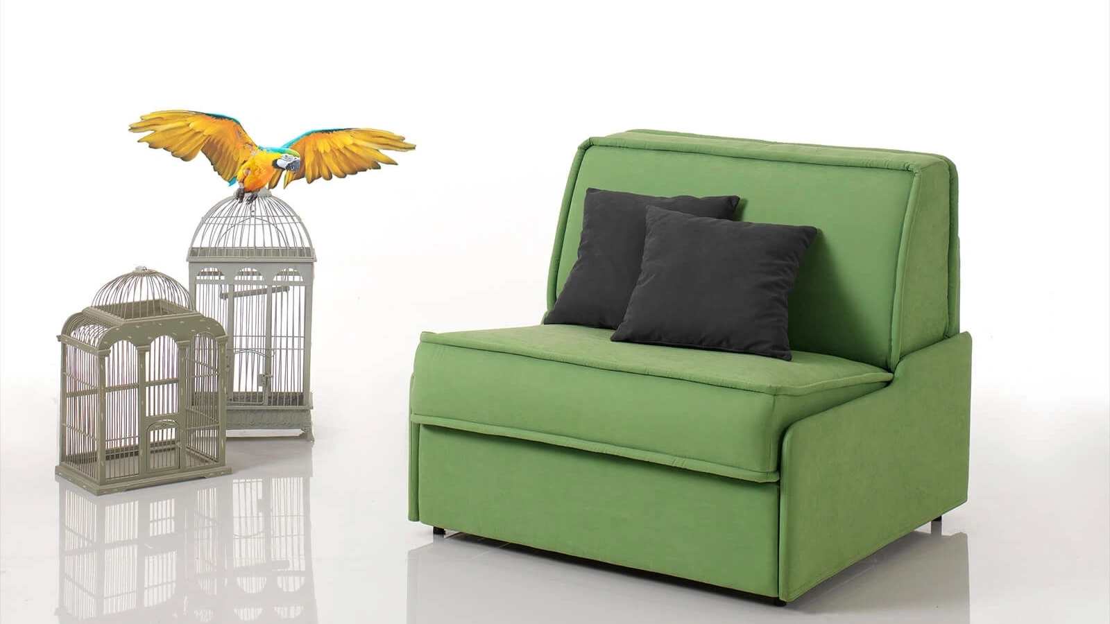 Poltrona Letto in tessuto Young di Vitarelax