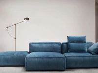 Divano con penisola Astor di Franco Ferri