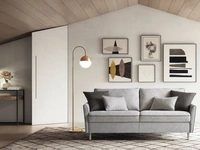 Divano Letto lineare in tessuto Bali di Le Comfort