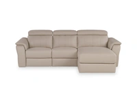 Divano relax con penisola Bismark di Nicoletti Home