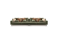 Divano lineare in tessuto Dalton di Ditre Italia