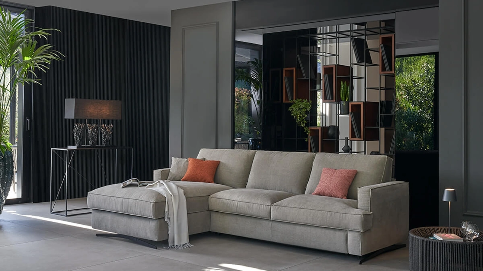 Divano Letto con penisola Dedalo di Vitarelax