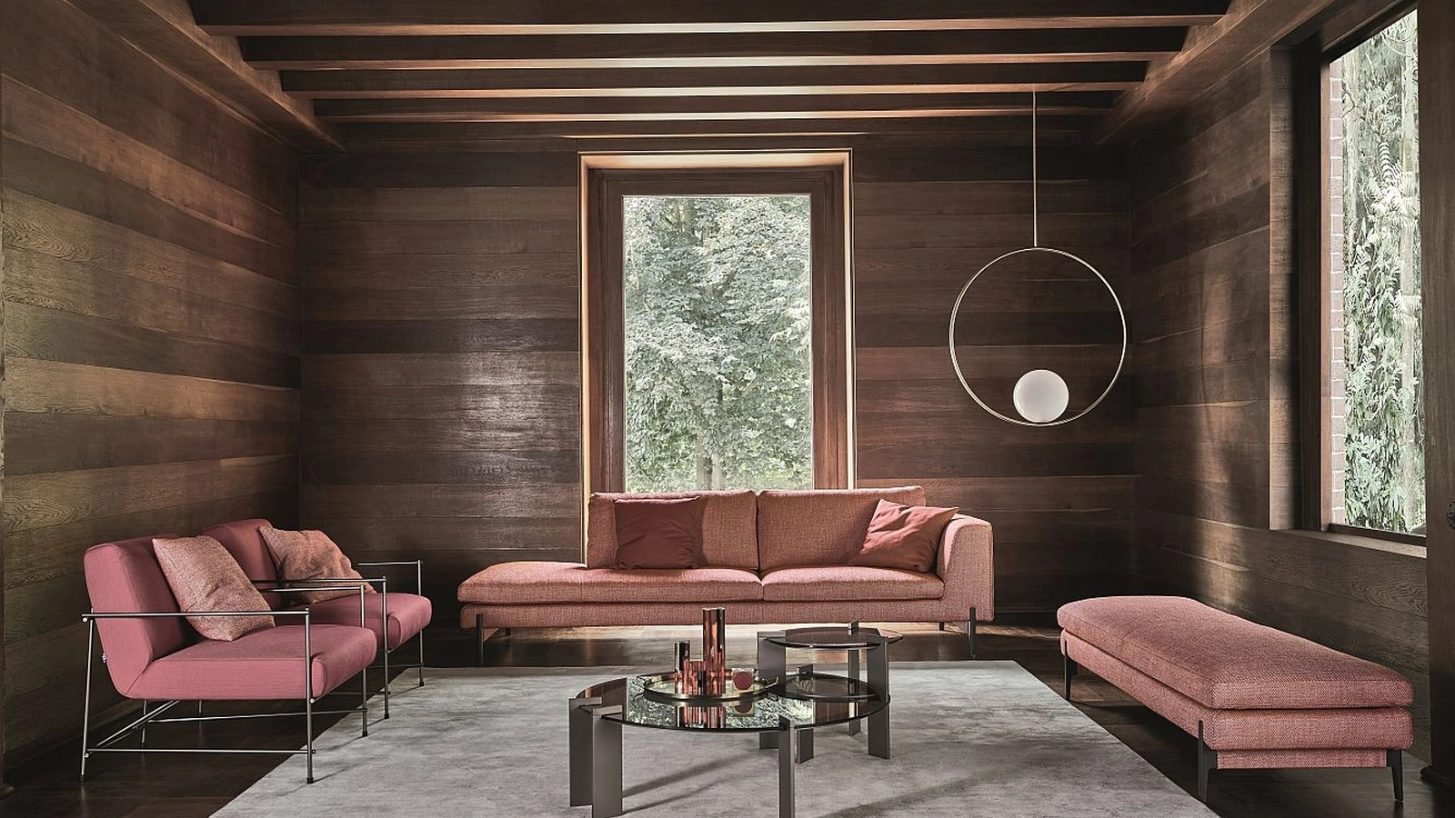 Divano in tessuto Kim di Ditre Italia