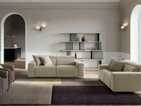 Divano lineare con movimento relax Sebastian di Le Comfort