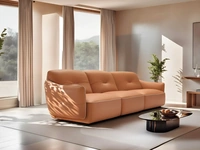 Divano lineare Lux di Franco Ferri