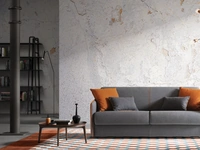 Divano Letto lineare in tessuto Madeira di Le Comfort