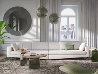 Divano componibile in tessuto Montecarlo di Tonin Casa