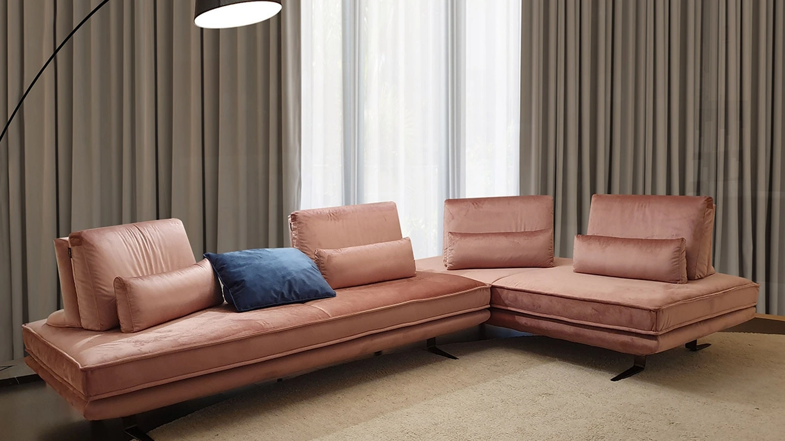 Divano angolare Mood di Nicoletti Home