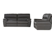Salotto relax Detroit in pelle di Nicoletti Home
