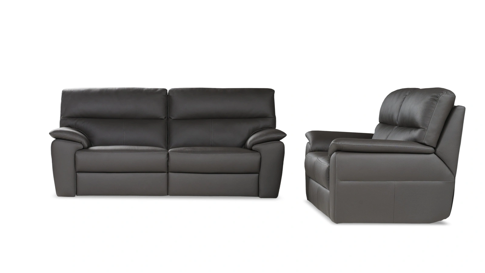 Salotto relax Detroit in pelle di Nicoletti Home