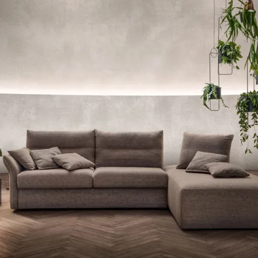 Divano Letto con penisola Rock di Samoa