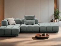 Divano con penisola Sacai di Franco Ferri