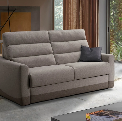 Divano Letto in tessuto imbottito Serafino di Vitarelax